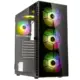 Kolink Observatory HF Glass ATX Caixa PC Preto ARGB