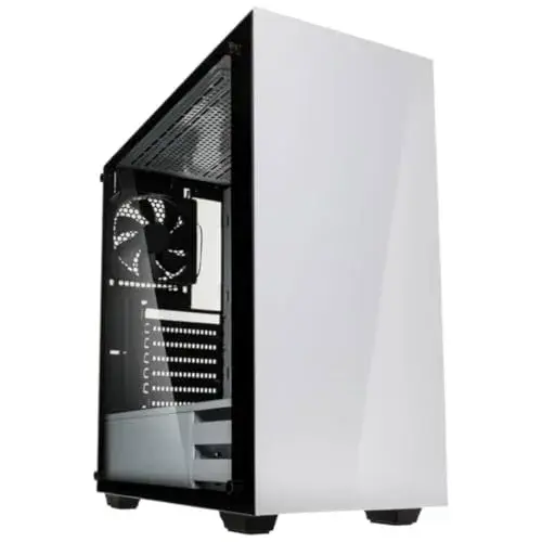 Kolink Stronghold E-ATX Caixa de PC Vidro Temperado Preto e Branco