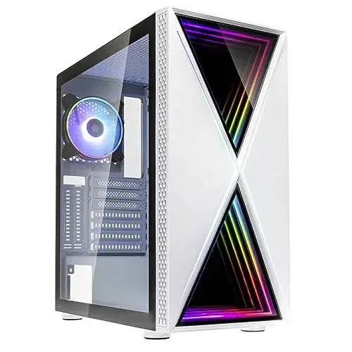 Kolink VOID X ARGB Vidro Temperado Branco