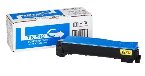 Kyocera TK540C Toner Cyan 450 páginas