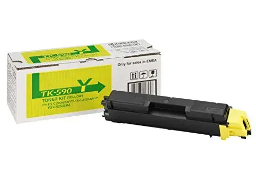 Kyocera TK590Y Toner Amarelo 450 páginas