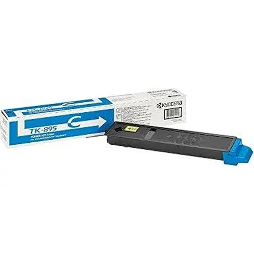 Kyocera TK895C Cyan Toner 6000 páginas