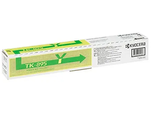 Kyocera TK-895Y Toner Amarelo 6000 páginas