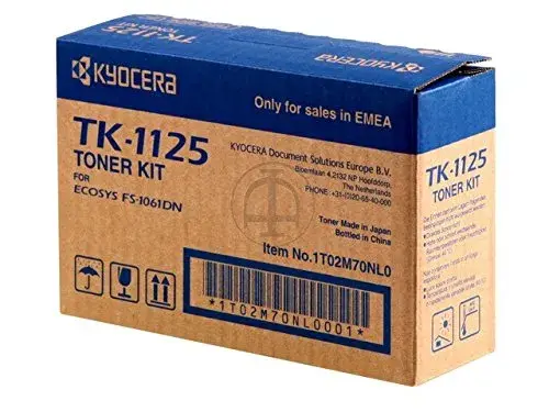 Kyocera TK1125 Toner Preto 2.100 páginas