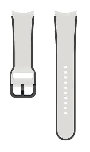 Samsung Watch5 Pro Bracelete Two-Tone Cinza/Preto 20mm M/L