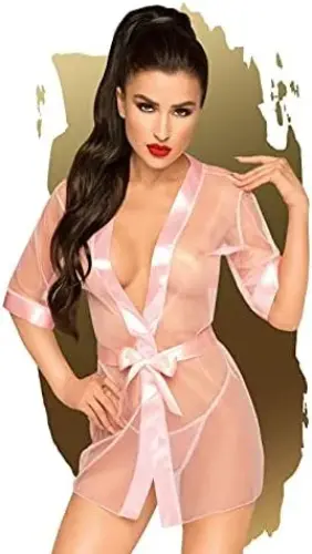 Penthouse Midnight Mirage Peignoir Rosa S/L 36-40