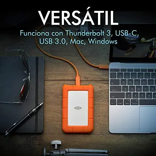 LaCie Rugged 5TB USB-C Cinza