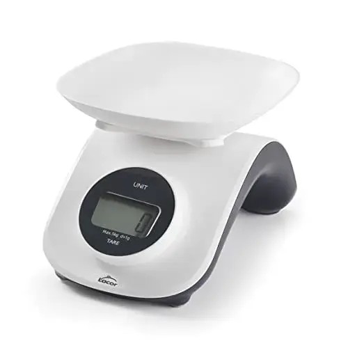 Lacor Balança Digital Cozinha Eco 5kg Branco