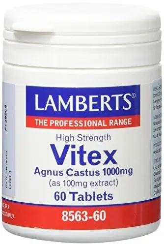 Lamberts Vitex Agnus Castus 1000mg 60 Comprimidos