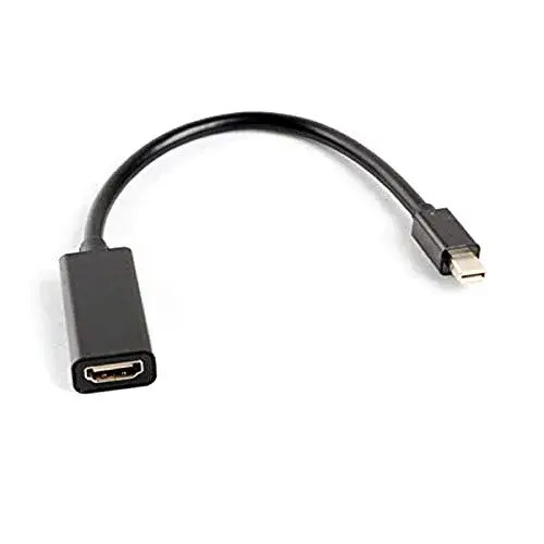 Lanberg Adaptador Mini Displayport para HDMI 20cm Conector macho a fêmea