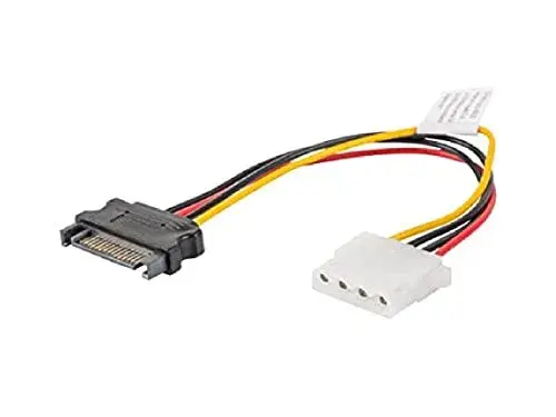 Lanberg Cabo de Alimentação SATA 0,15m Conector SATA 15-pin Molex