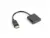 Lanberg Cabo DisplayPort para HDMI 10cm M/F