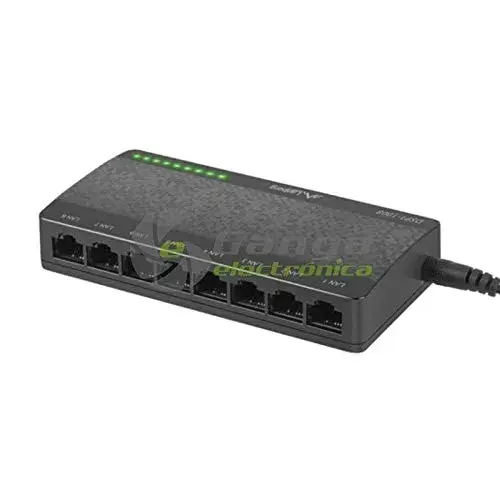 Lanberg DSP1-1008 Switch 8 Ports Gigabit RJ45 Ethernet
