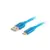 Lanberg CA-USBO-22CU-18-BL Cabo USB Type-C Macho para USB A Macho 1,8m Azul