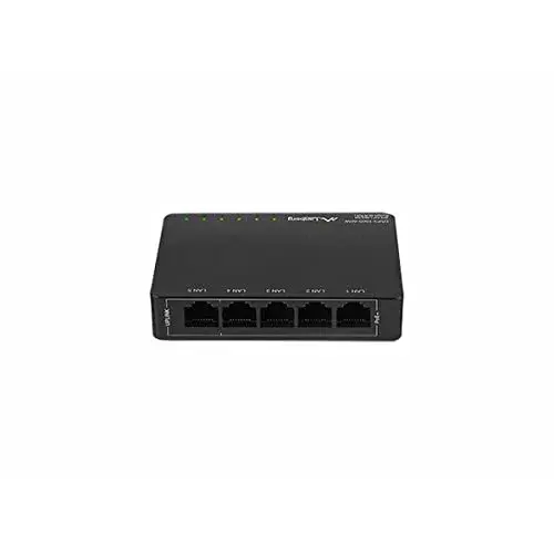 Lanberg DSP3-1005-60W Switch Gbit POE 5 Portas
