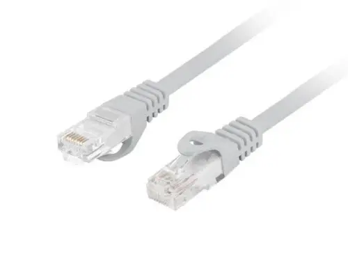 Lanberg PCU6-10CU-1000-S Cabo de Rede RJ45 UTP CAT6 10 Mts Cinzento