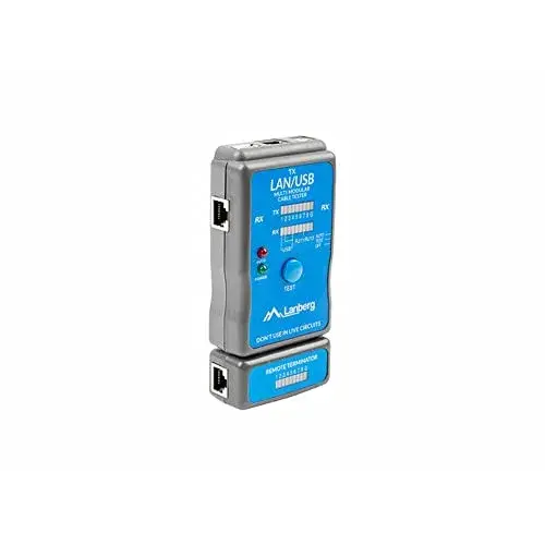 Lanberg Testador de Cabos Rede RJ45 NT-0403
