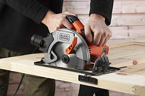 Black+Decker CS1550 1500W 190mm Preto/Laranja