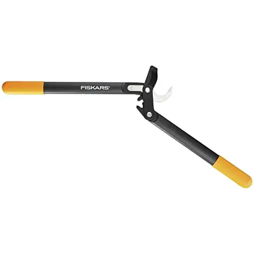 Fiskars Powergear Ii Bypass 38mm Preto/Laranja