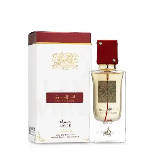 Lattafa Ana Abiyedh Rouge Perfume Unissexo