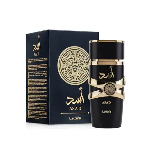 Lattafa Asad Eau de Parfum 100ml Notas Quentes e Picantes