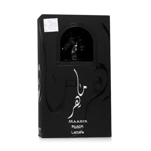 Lattafa Maahir Black Edition Eau de Parfum Perfume Unissexo