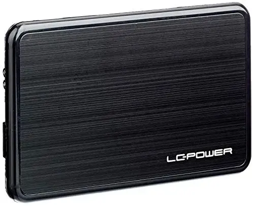 LC Power LC-25BUB3 Caixa Externa 2.5 SATA Alumínio Preto