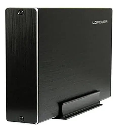LC Power LC-35U3-Becrux Caixa para Discos Externos Preto
