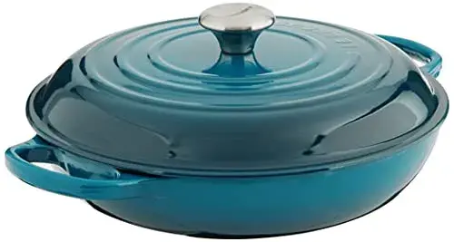 Le Creuset Caçarola de Ferro Fundido Baixa 30cm Deep Teal