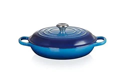Le Creuset Caçarola Ferro Fundido Baixa Azure