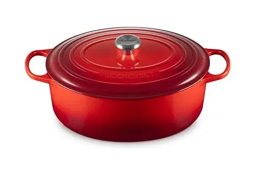 Le Creuset Caçarola Oval Ferro Fundido 8,9L Cereja