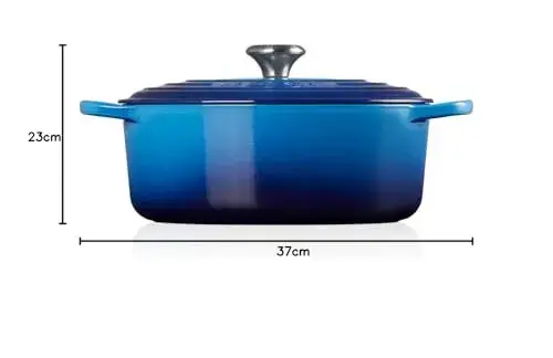Le Creuset Cocotte Oval Ferro Fundido 4,7L Azure Evolution