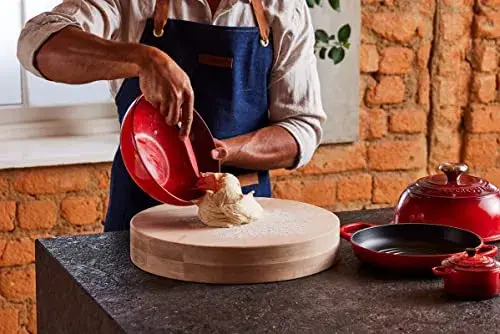 Le Creuset Espátula nylon reforçada com silicone Vermelha 19.1cm Raspar Tigelas