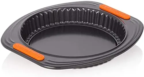 Le Creuset Forma de Tarte Aço Carbono 26cm Preto Para Assar