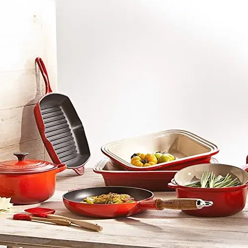 Le Creuset Grelhador Ferro Fundido 26cm Vermelho