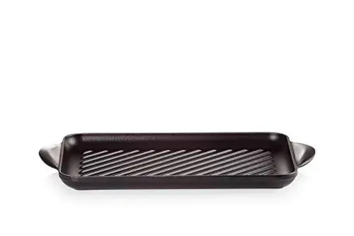 Le Creuset Grelhador Ferro Fundido 32cm Preto Esmaltado