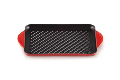 Le Creuset Grelhador Ferro Fundido Retangular 32cm Vermelho