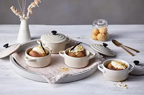 Le Creuset Mini Cocotte Cerâmica Grês 250ml Meringue