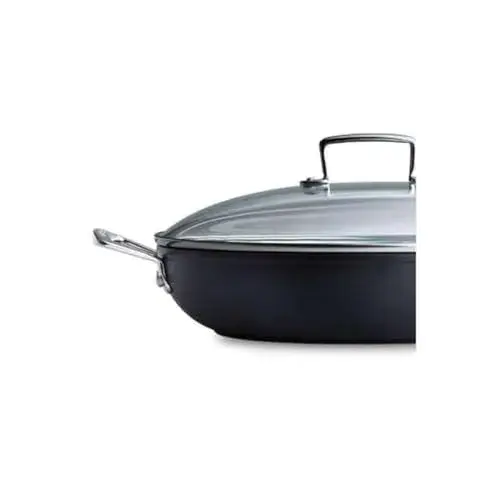 Le Creuset Panela Baixa Alumínio 24cm Preto