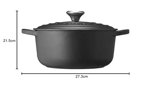 Le Creuset Panela de Ferro Fundido 20cm Preto