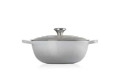 Le Creuset Panelas Marmita Gourmet 26cm Cinza Névoa
