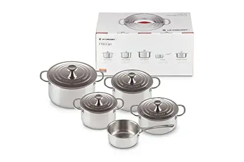Le Creuset Trem de Cozinha Inox 3ply Plus Vidro 18cm, 20cm, 24cm