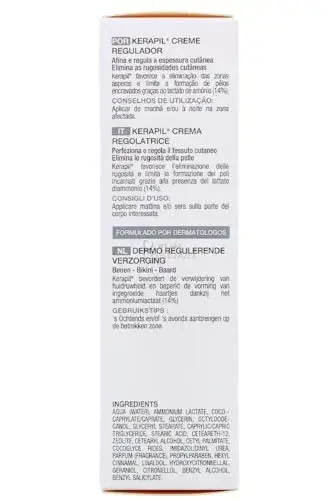 Led Noreva Kerapil Emulsão Cream 75ml Suaviza e esfolia a pele