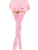Leg Avenue Coxas Nylon Opacas Rosa