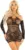 Leg Avenue Mini Vestido de Renda Preto Único