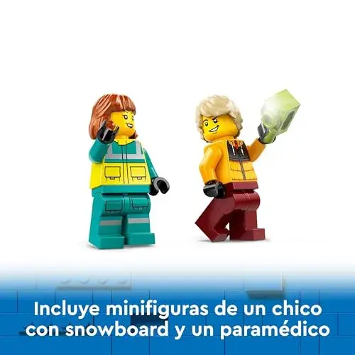 LEGO Ambulância de Emergência 60403 Resgate Infantil