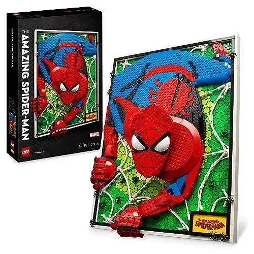 LEGO Art 31209 Spider-Man Preto Adolescentes