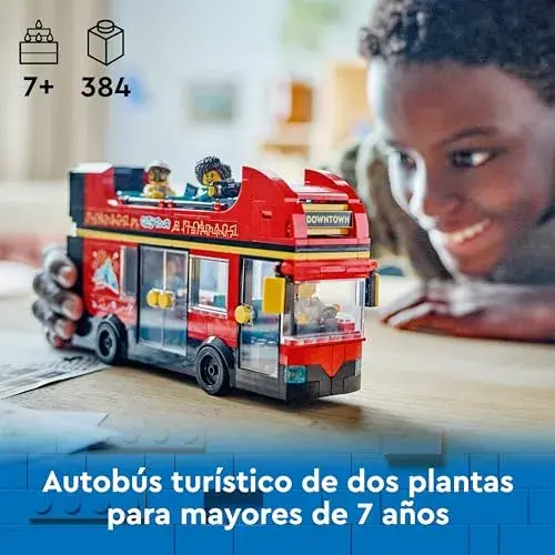 LEGO City 60407 Autocarro Turístico Vermelho 7+