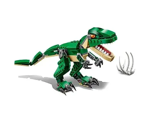 LEGO Creator 31058 Dinossauros Ferozes Verde Escuro e Bege 7-12 anos
