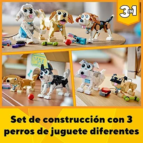 LEGO Creator 3 em 1 Cães Adoráveis